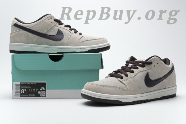 Top Version Nike SB Dunk Low Desert Sand Mahogany BQ6817-004 - 图片 25