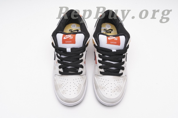 Top Version Nike SB Dunk Low Raygun Tie-Dye White BQ6832-101 - 图片 3
