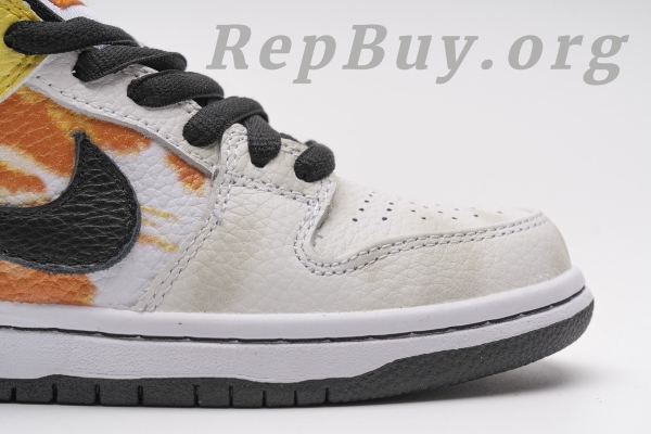 Top Version Nike SB Dunk Low Raygun Tie-Dye White BQ6832-101 - 图片 9