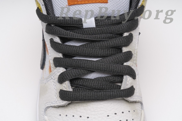 Top Version Nike SB Dunk Low Raygun Tie-Dye White BQ6832-101 - 图片 15