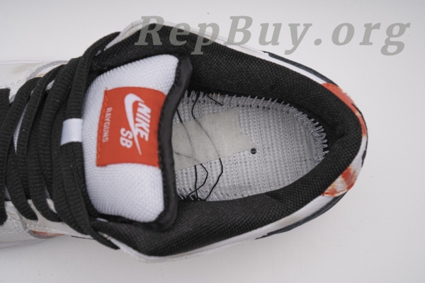 Top Version Nike SB Dunk Low Raygun Tie-Dye White BQ6832-101 - 图片 13