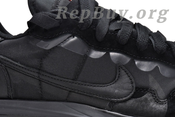 Top Version Nike Vaporwaffle sacai Black Gum DD1875-001 - 图片 15
