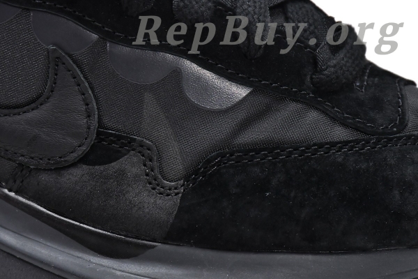 Top Version Nike Vaporwaffle sacai Black Gum DD1875-001 - 图片 17
