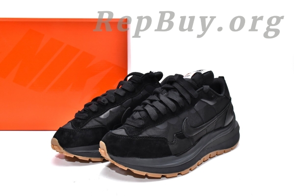 Top Version Nike Vaporwaffle sacai Black Gum DD1875-001 - 图片 22