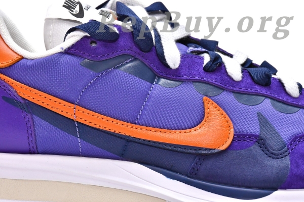 Top Version Nike Vaporwaffle sacai Dark Iris DD1875-500 - 图片 15