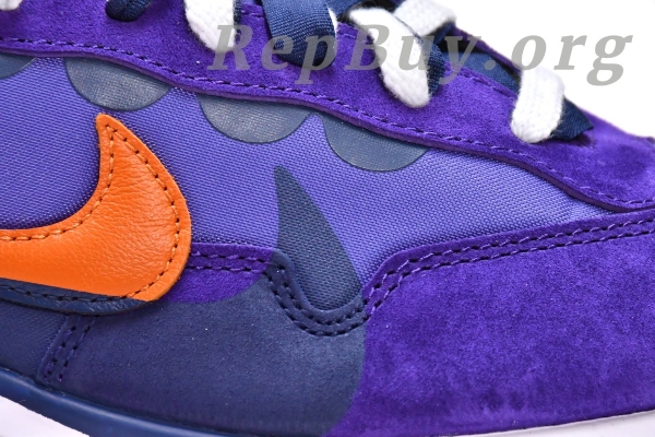 Top Version Nike Vaporwaffle sacai Dark Iris DD1875-500 - 图片 17