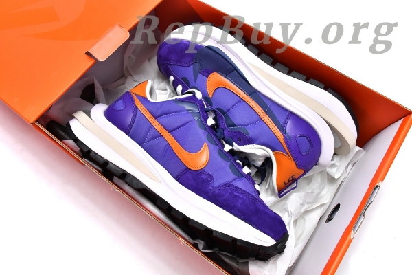 Top Version Nike Vaporwaffle sacai Dark Iris DD1875-500 - 图片 21