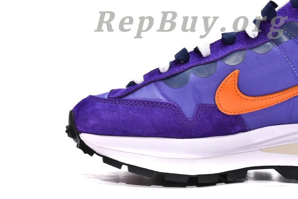 Top Version Nike Vaporwaffle sacai Dark Iris DD1875-500 - 图片 12