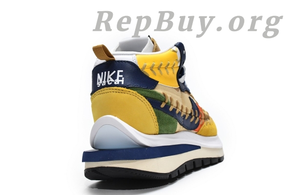 Top Version Nike Vaporwaffle sacai Jean Paul Gaultier Sesame Blue DH9186-200 - Image 13