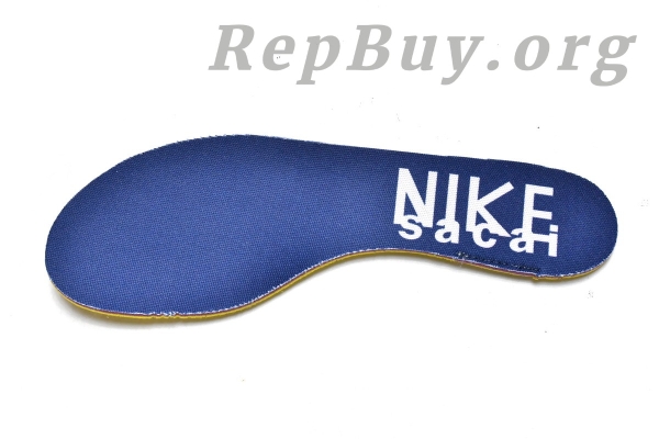 Top Version Nike Vaporwaffle sacai Sesame Blue Void DD1875-200 - 图片 9