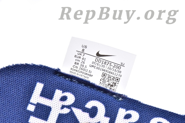 Top Version Nike Vaporwaffle sacai Sesame Blue Void DD1875-200 - 图片 10
