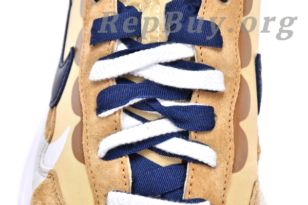 Top Version Nike Vaporwaffle sacai Sesame Blue Void DD1875-200 - 图片 19