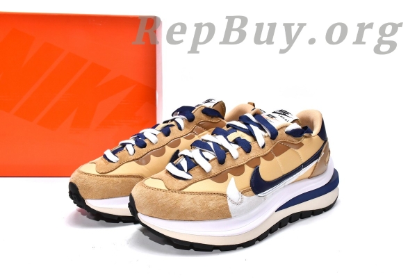 Top Version Nike Vaporwaffle sacai Sesame Blue Void DD1875-200 - 图片 22