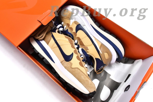 Top Version Nike Vaporwaffle sacai Sesame Blue Void DD1875-200 - 图片 21