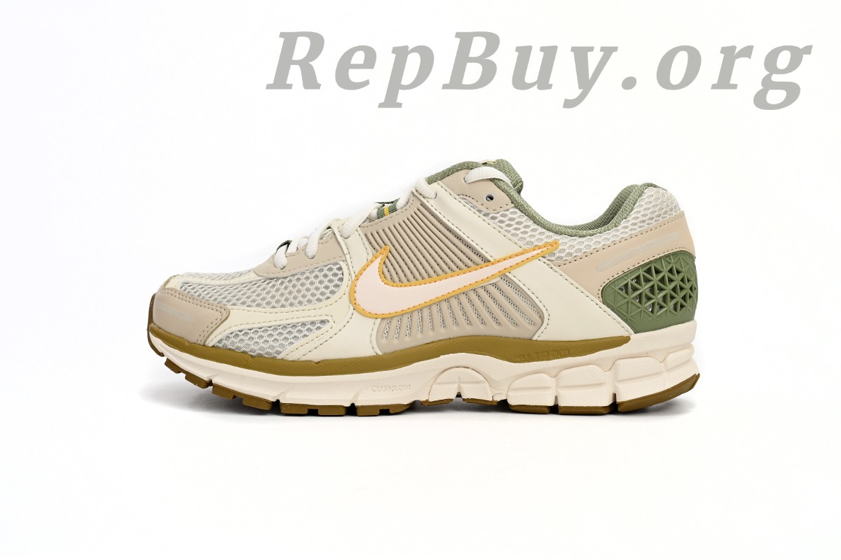 Best Nike Zoom Vomero 5 Sail Laser Orange Medium Olive FQ6868-181 Replica