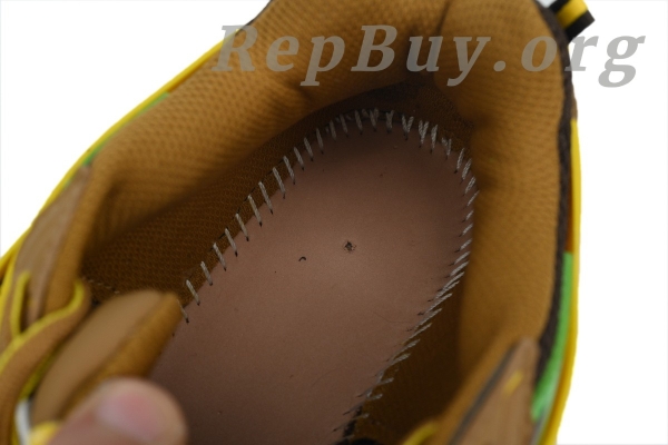 Off White Be Right Back Sneakers Black Yellow OMIA295F24 FAB00 10010 - 图片 5