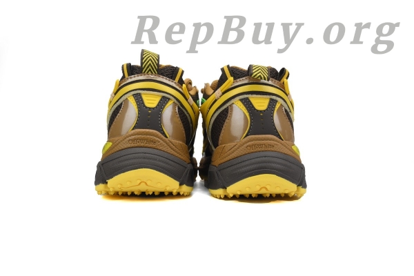 Off White Be Right Back Sneakers Black Yellow OMIA295F24 FAB00 10010 - 图片 3