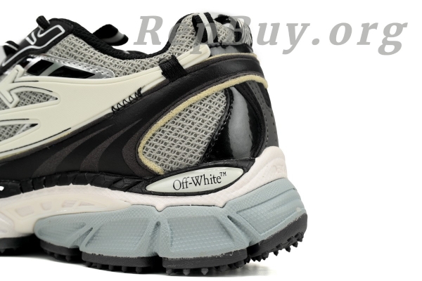 Off White Be Right Back Sneakers Blue Silver white OIIA295F24 FAB00 10001 - Image 5