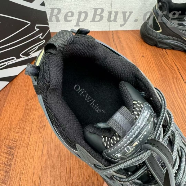 Off White Be Right Back Sneakers Full Black OWIA289C99FAB0011010 - 图片 9