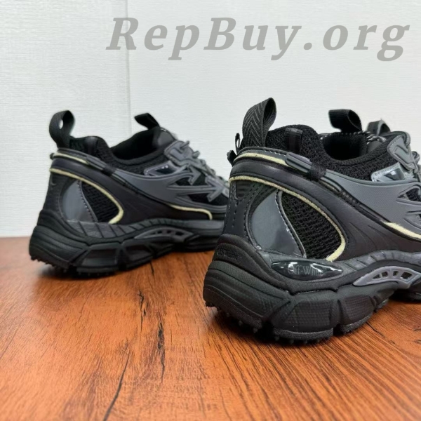 Off White Be Right Back Sneakers Full Black OWIA289C99FAB0011010 - 图片 4