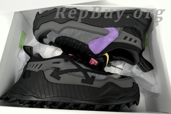 Off-White Odsy-1000 Black Grey Fuchsia OMIA189F 23LEA005 21010 - 图片 11