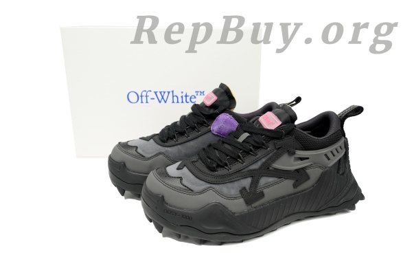 Off-White Odsy-1000 Black Grey Fuchsia OMIA189F 23LEA005 21010 - 图片 12