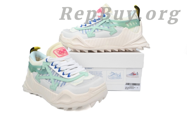 Off-White Odsy-1000 White Pale Blue OMIA139S 2080004 530133 - 图片 12