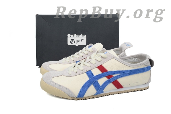 Onitsuka Tiger Mexico 66 Vintage White Directoire Blue 1183B391-100 - Image 10
