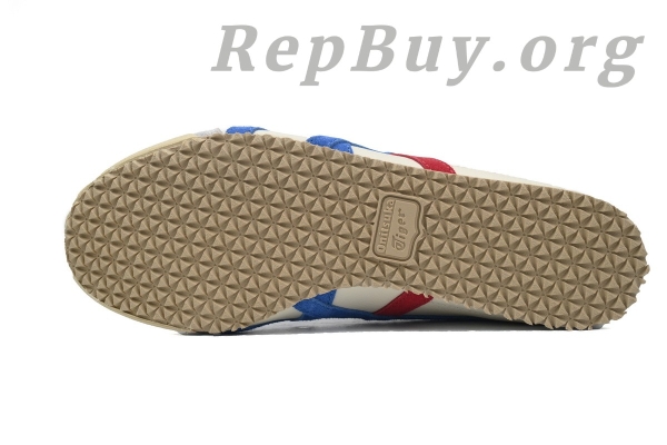 Onitsuka Tiger Mexico 66 Vintage White Directoire Blue 1183B391-100 - Image 4