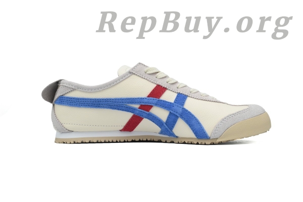 Onitsuka Tiger Mexico 66 Vintage White Directoire Blue 1183B391-100 - Image 2