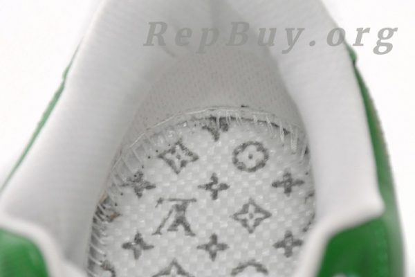 Louis Vuitton x Nike Air Force 1 White Green 7108-6 - Image 15