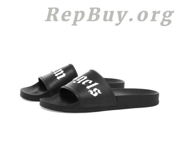 Palm Angels Pool Slides Black CK 24122301 - 图片 6