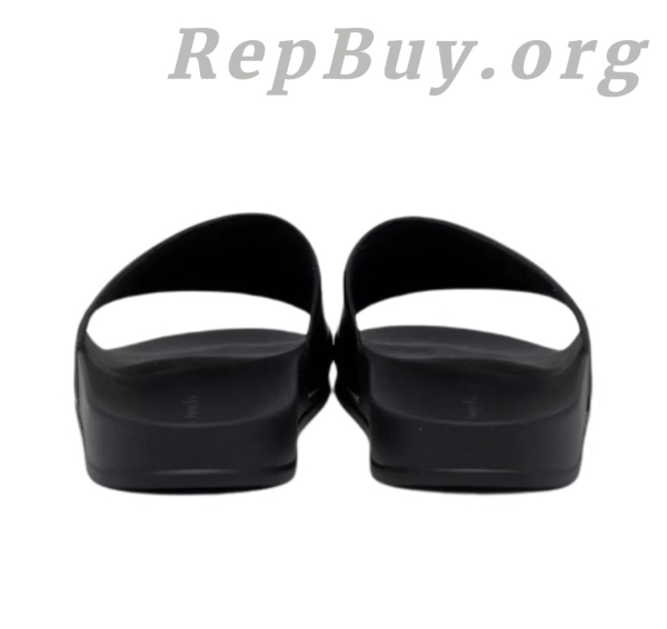 Palm Angels Pool Slides Black CK 24122301 - 图片 4