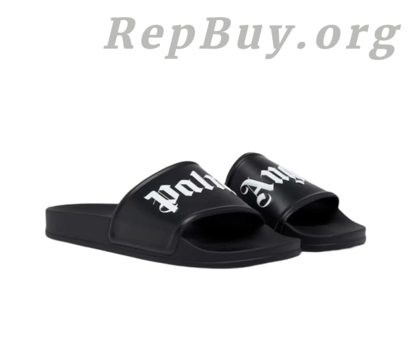 Palm Angels Pool Slides Black CK 24122301 - 图片 5