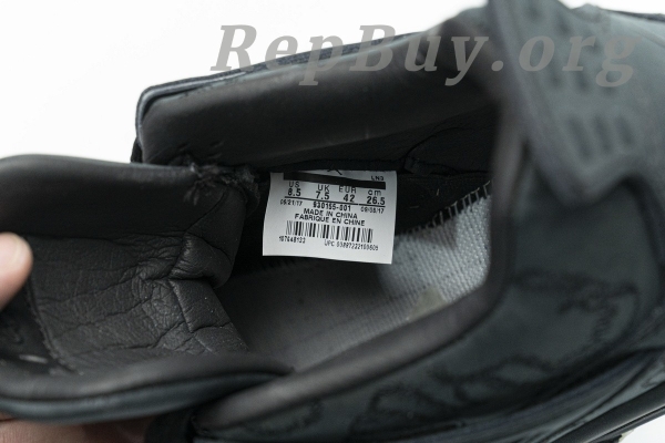Top Version Air Jordan 4 Retro Kaws Black 930155-001 - 图片 10