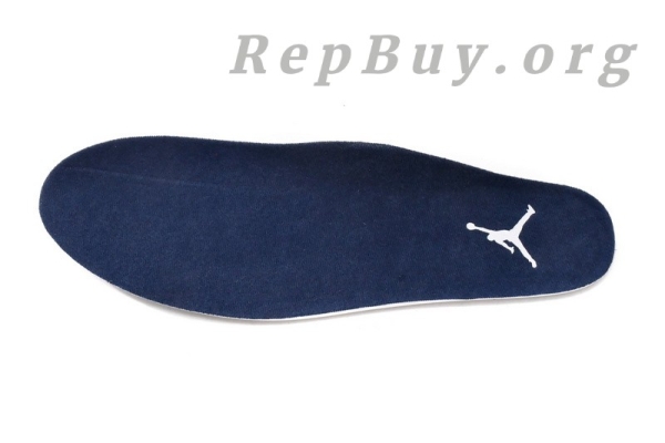 Top Version  Air Jordan 4 Retro White Midnight Navy DH6927-140 - Image 6