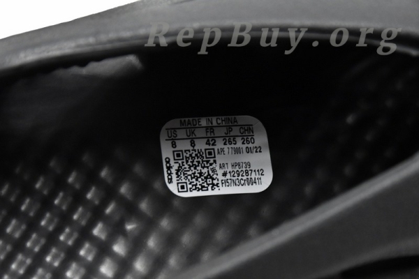 Top Version adidas originals Yeezy Foam Runner Onyx HP8739 - 图片 12
