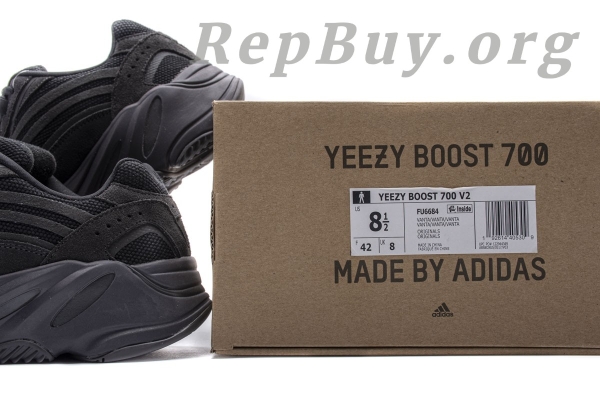 Top Version adidas Yeezy Boost 700 V2 Vanta FU6684 - 图片 28