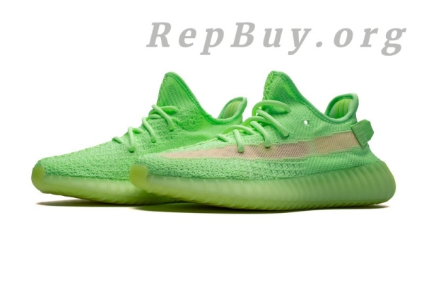 Top Version adidas Yeezy Boost 350 V2 Glow EG5293 - 图片 6