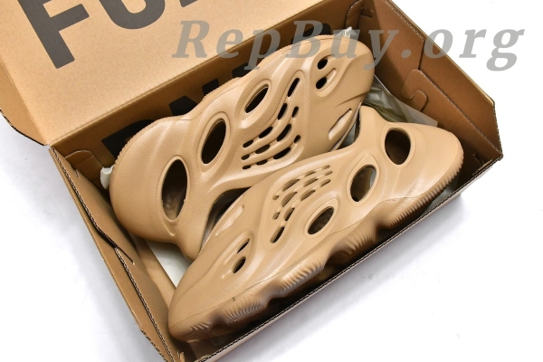 Top Version adidas Yeezy Foam Runner Ochre GW3354 - 图片 17
