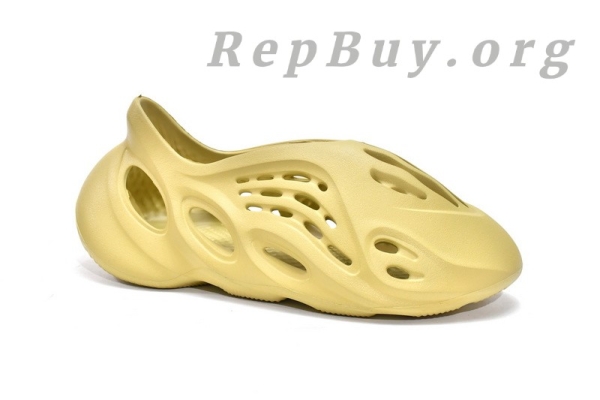 Top Version adidas Yeezy Foam Runner Sulfur GV6775 - 图片 8