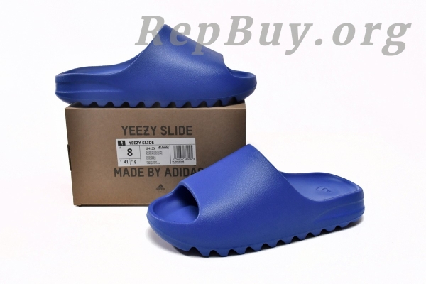 Top Version adidas Yeezy Slide Azure ID4133 - 图片 12