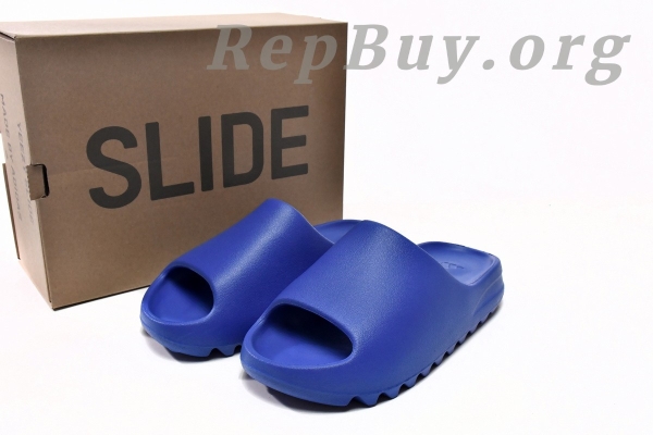 Top Version adidas Yeezy Slide Azure ID4133 - 图片 13