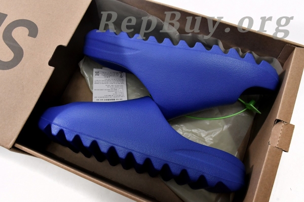Top Version adidas Yeezy Slide Azure ID4133 - 图片 14