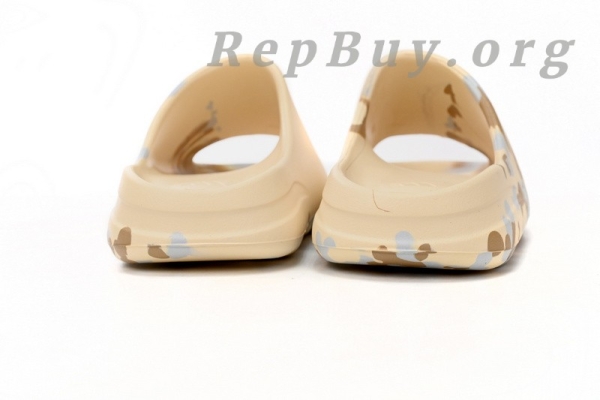Top Version adidas Yeezy Slide Enflame Oil Painting White Yellow GW1932 - Image 4