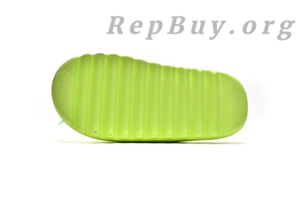 Top Version adidas Yeezy Slide Glow Green HQ6447 - 图片 5