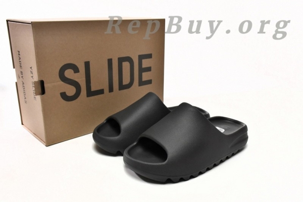 Top Version adidas Yeezy Slide Onyx HQ6448 - 图片 13