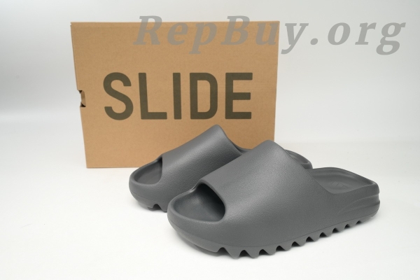 Top Version adidas Yeezy Slide Slate Grey ID2350 - 图片 10