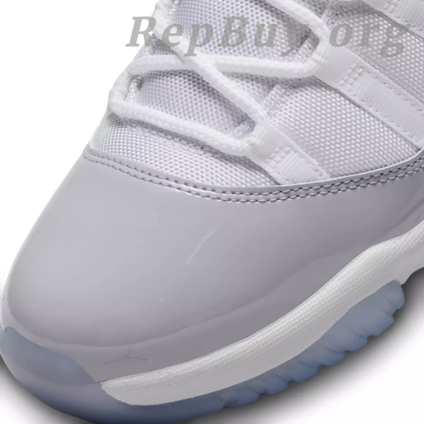 Top Version Air Jordan 11 Low “Cement Grey” AV2187-140 - Image 7