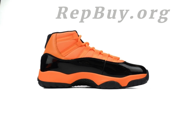 Top Version Air Jordan 11 Retro Black Orange, high quality replica Air Jordan 11, best copy AJ11 Black Orange, CT8012-800 rep sneakers, perfect version Jordan 11 Retro, 1:1 replica sneakers, premium fake Air Jordan 11